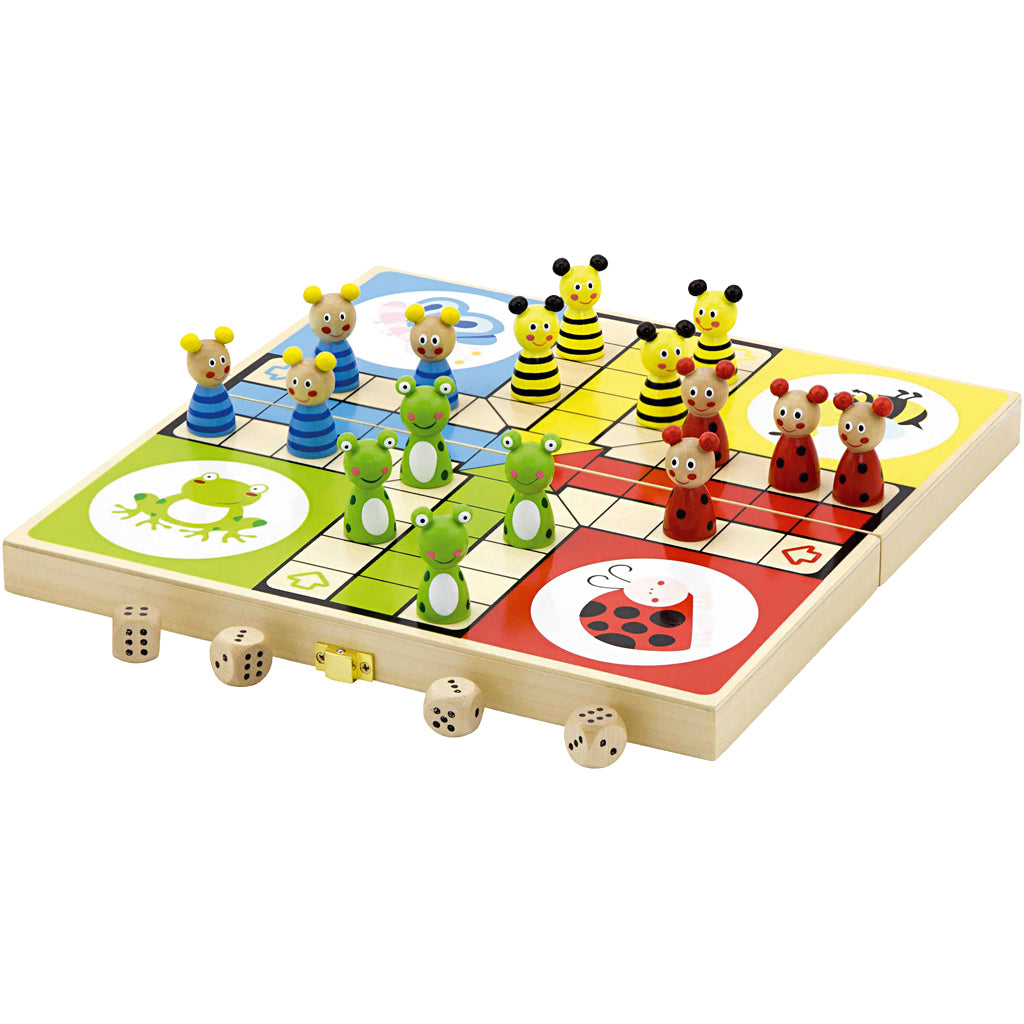 Viga Ludo Tierbrettspiel, 1 Set