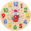 Viga Uhrenpuzzle, D 30 cm, 12 Teile, 1 Stück