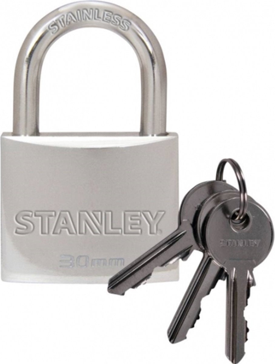 Stanley s742-011 Vorhängeschloss 30 mm Schlüsselschloss
