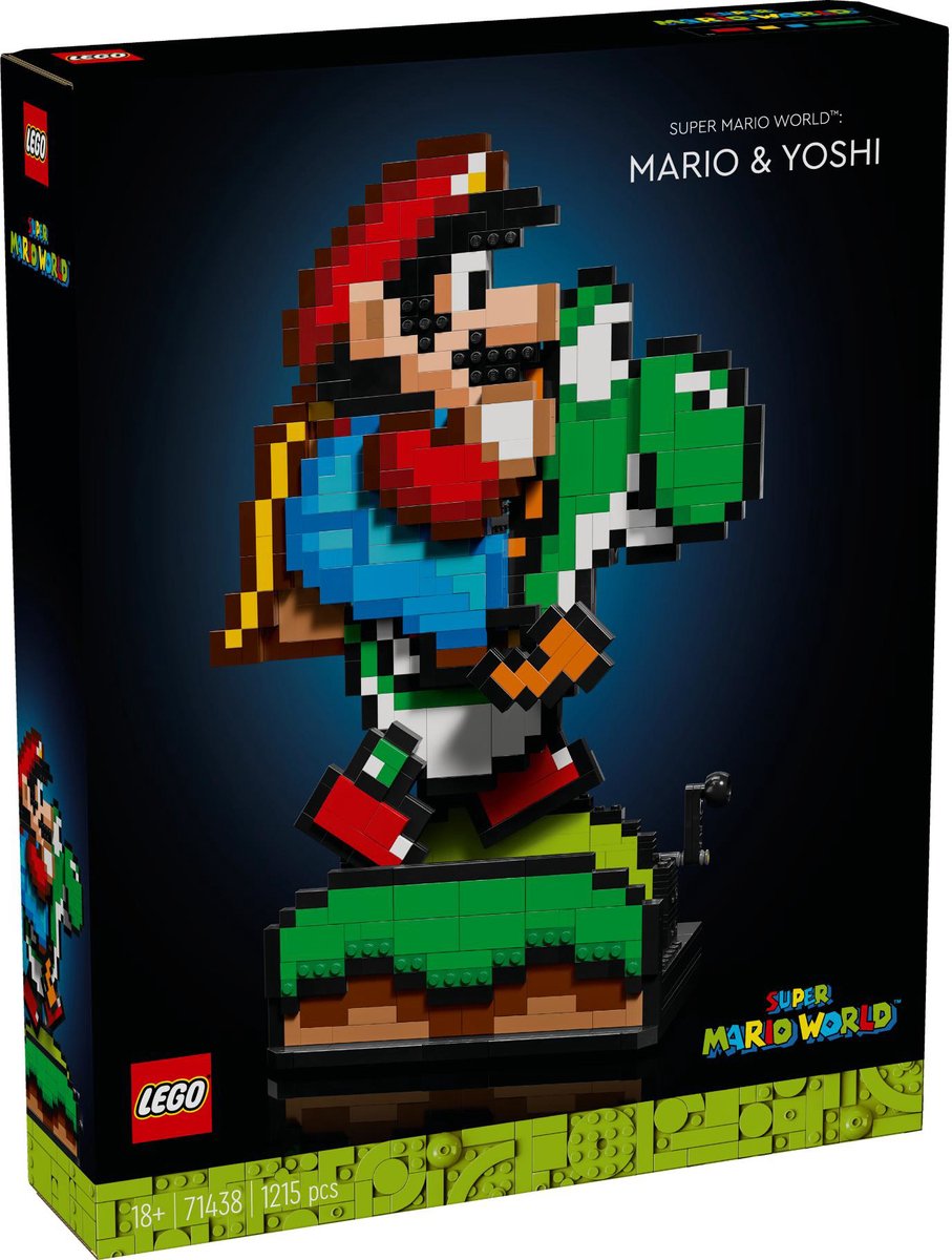 Lego Lego Super Mario 71438 Mario und Yoshi