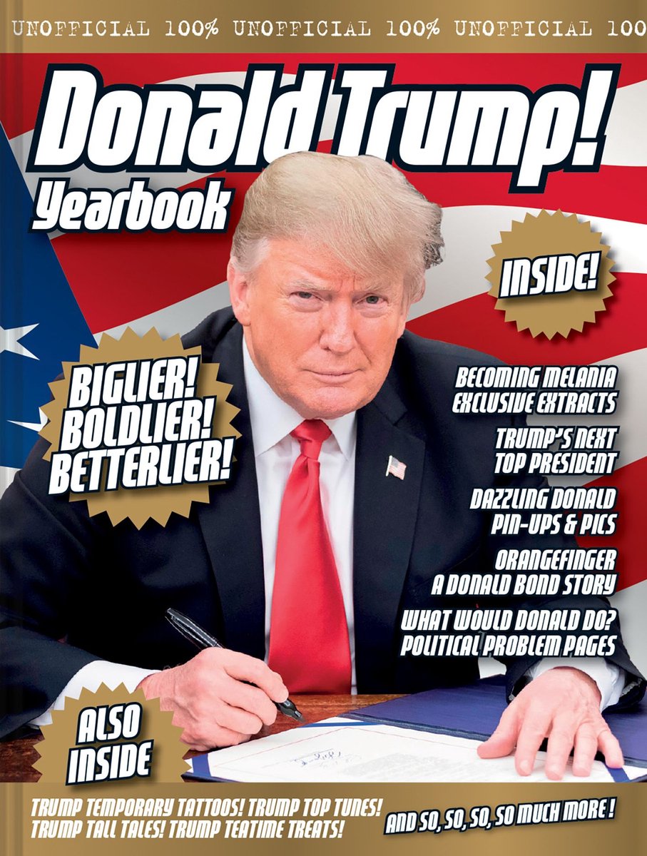 Das inoffizielle Jahrbuch von Donald Trump