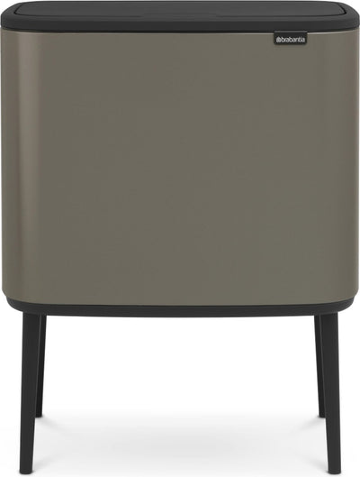 Brabantia Bo Touch Bin Abfallbehälter – 36 Liter – 1 Fach – Platin