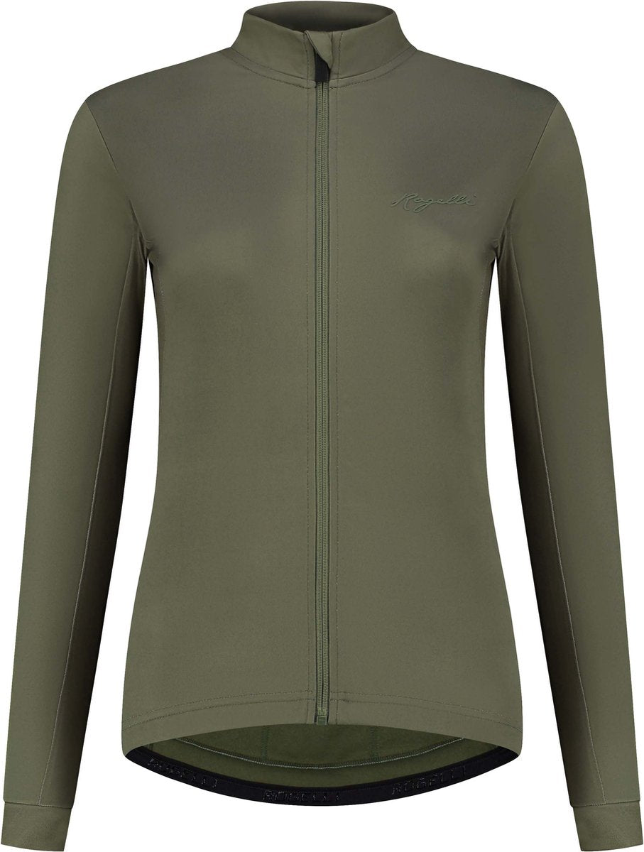 Rogelli Core Radtrikot langarm – Radtrikot Damen – Grün – Größe XL