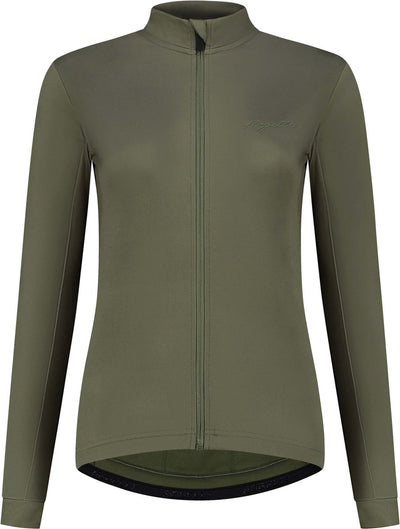 Rogelli Core Radtrikot langarm – Radtrikot Damen – Grün – Größe XL