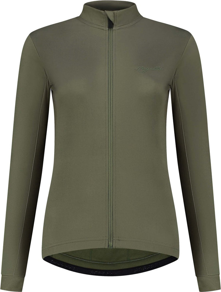 Rogelli Core Radtrikot langarm – Radtrikot Damen – Grün – Größe XL