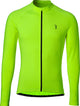 BBB Cycling Transition Langarm-Fahrradshirt Herren und Damen – 10–15 °C – MTB- und Radsport-Shirt mit 3 Rückentaschen – neongelb