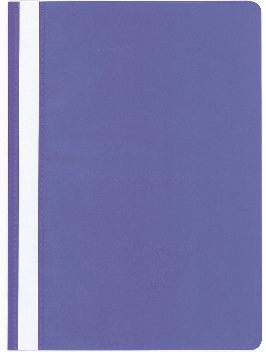Kangaro Quick-Fix-Ordner – A4 – PP – Lila-Violett – Schrumpffolie zu 25 Stück – K-22052