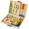 Viga Werkzeugkasten aus Holz, Maße 24x32 cm, 12 Teile 1 Set
