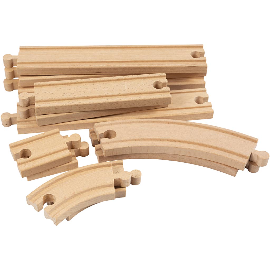 Viga Spoorweg, 12 Teile 1 Set