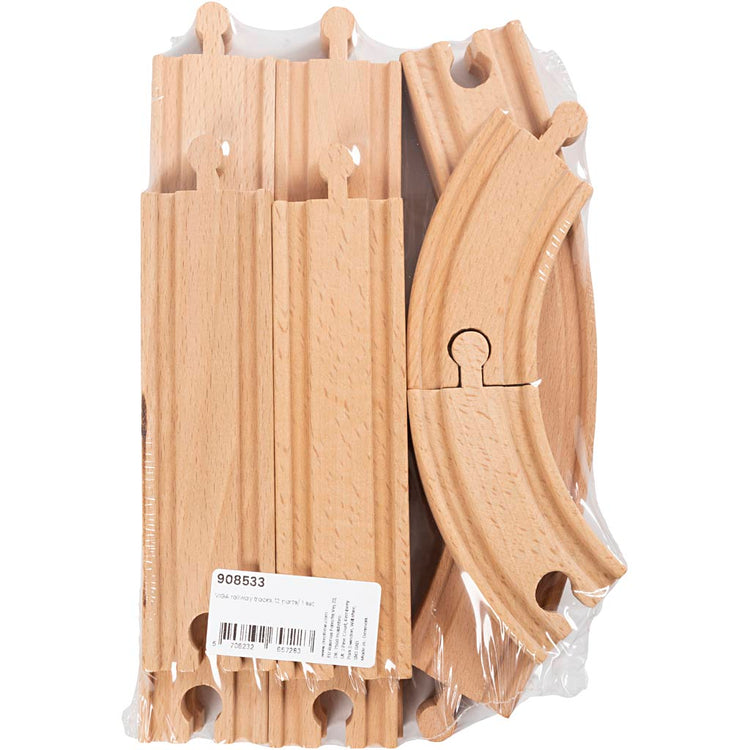 Viga Spoorweg, 12 Teile 1 Set