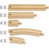 Viga Spoorweg, 25 Teile 1 Set