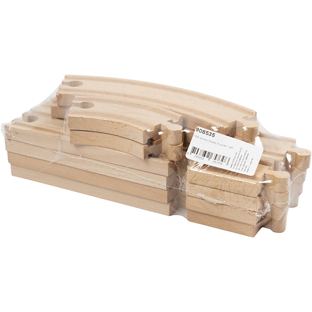 Viga-Eisenbahn, 16 Teile 1 Set