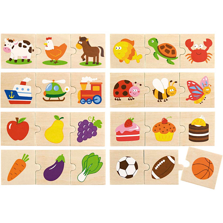 Viga-Puzzle, 8 Teile, 1 Set