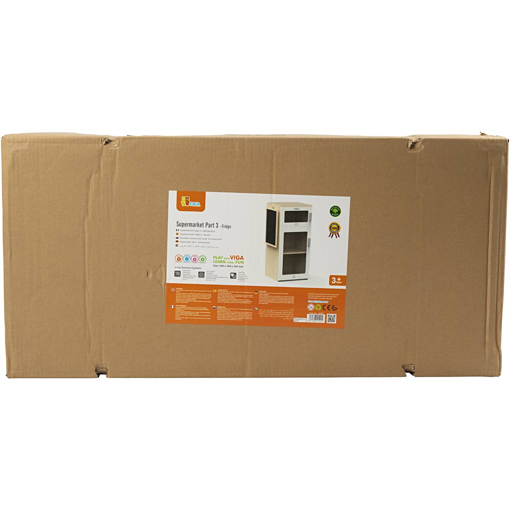 Viga Kühl-Gefrierkombination, H: 76 cm, L: 34 cm, B: 44 cm, 1 Stück