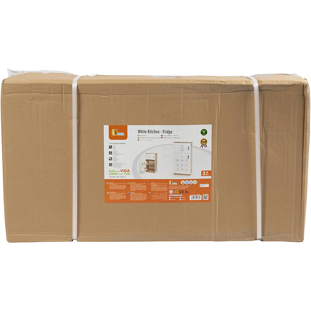 Viga Spielkühlschrank, H: 79 cm, T: 34 cm, B: 40 cm, 1 Stück