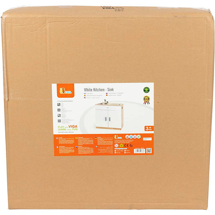 Viga Spielwaschbecken, H: 55 cm, T: 36 cm, B: 65 cm, 1 Stück