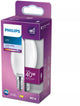 Philips LED-Lampe – Kerzenlampe mit E14-Fassung – kaltweißes Licht: 4000 K – 40 W – Milchglas