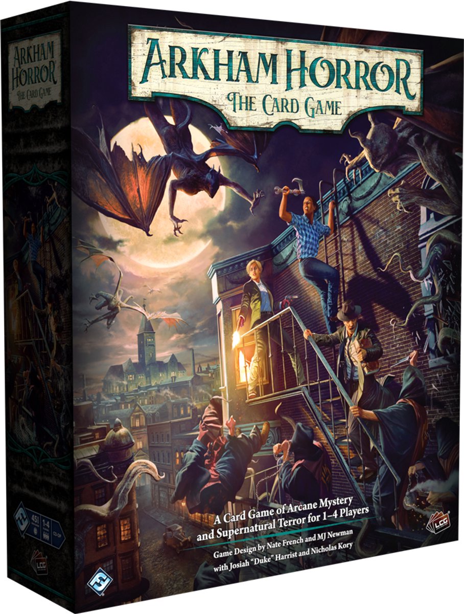 Asmodee Arkham Horror-Kartenspiel, Kapitel zwei, Kernset-Spiel.