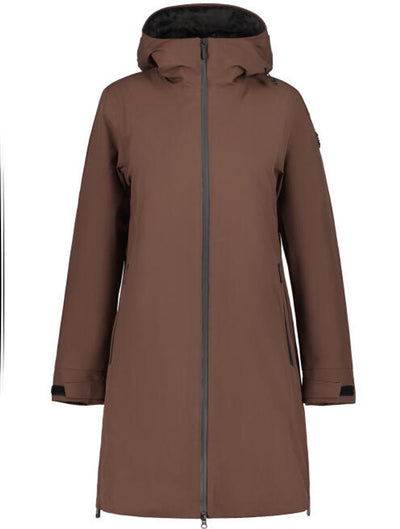 Luhta iskola Damenparka - Dunkelbraun - 36