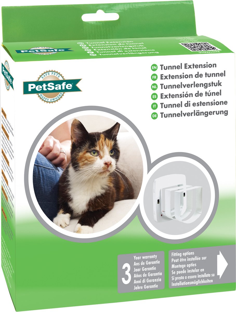 Petsafe Tunnel 310 für Türen 300 500 – weiß