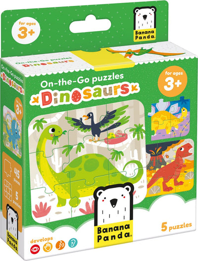 Banana Panda - auf --go -Puzzle Dinosaurus - 16st.