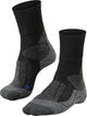 Falke TK1 Cool Anti-Blister Wandersocken aus dickem Lyocell-Funktionsmaterial Herren Schwarz - Größe 39-41