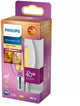 Philips LED-Kerze transparent – 40 W – E14 – dimmbares warmweißes Licht