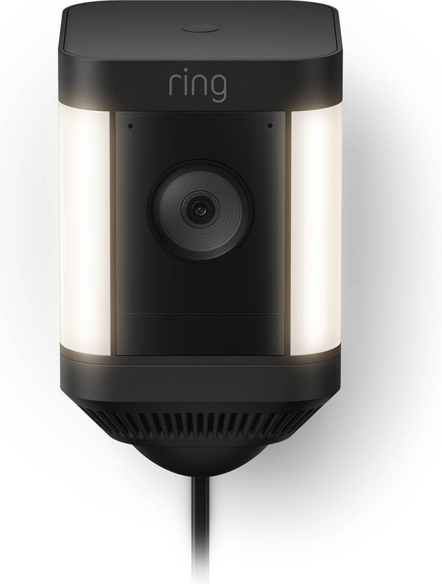 Ring Spotlight Cam Plus – Plug-in – Überwachungskamera – Schwarz