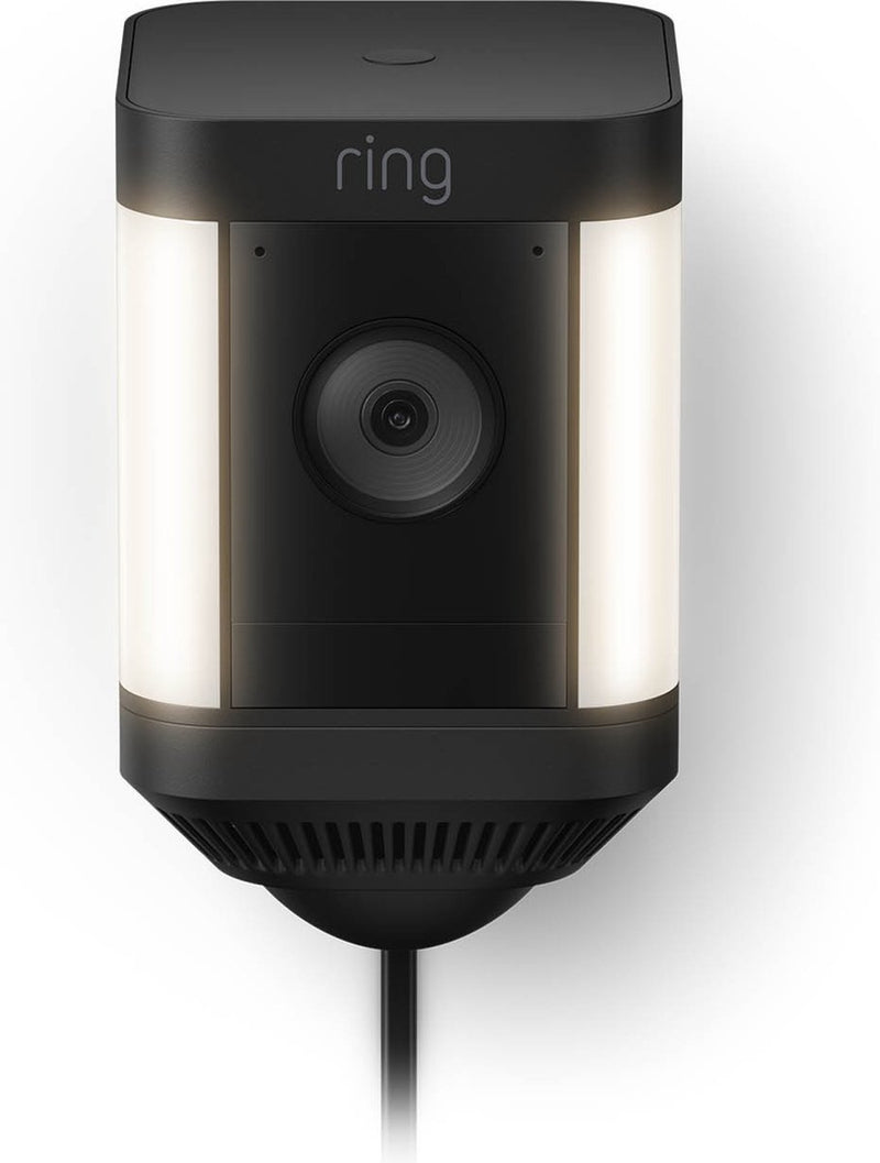 Ring Spotlight Cam Plus – Plug-in – Überwachungskamera – Schwarz