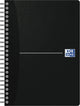 Oxford Smart Black Spiralblock – A5 – liniert – Softcover – 90 Blatt