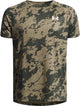 Under Armour UA Tech 2.0 SS Unisex-Sportshirt – Grün – Weiß