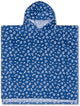 Leopard | Blue Beach Poncho 65 x 65 cm