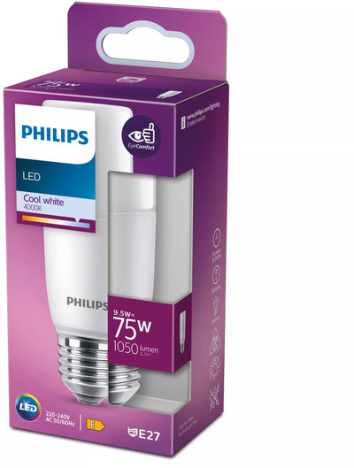 Philips LED-Leiste matt – 75 W – E27 – kaltweißes Licht