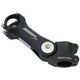 Frontmontage Verstellbarer A-Kopf Zoom Matt Schwarz D=11 8 L=90Mm 31.8Mm