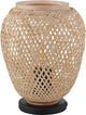 Eglo Dembleby Tischlampe – E27 – ø 20 cm – schwarzes Holz
