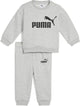 Puma Minicats ESS Crew Set FL INF Unisex-Trainingsanzug – Hellgrau Heather