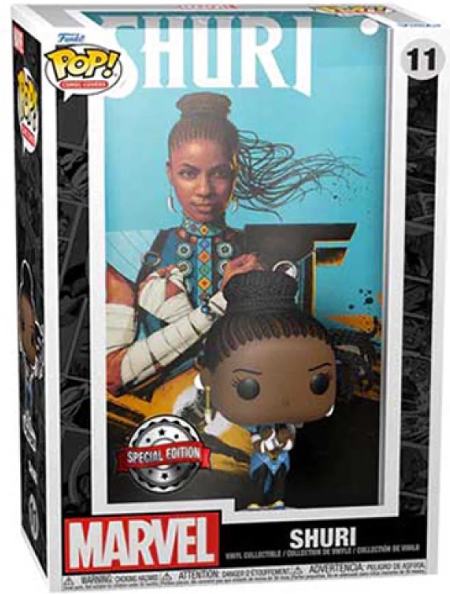 Funko-Pop! Marvel-Comic-Cover: Shuri 11 Black Panther exklusiv
