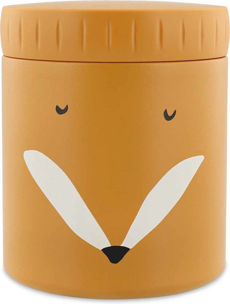 Trixie Thermosbehälter - mr. fox - Thermo-Lunchpot für Kinder - 350 ml - Lunchbox aus Edelstahl - Orange