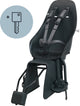 Urban Iki Fahrradsitz hinter der Rahmenmontage – Bincho Black Bincho Black