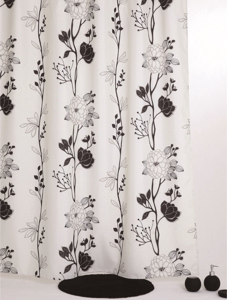 Allibert Dianthe Duschvorhang – 180 x 200 – Dekor