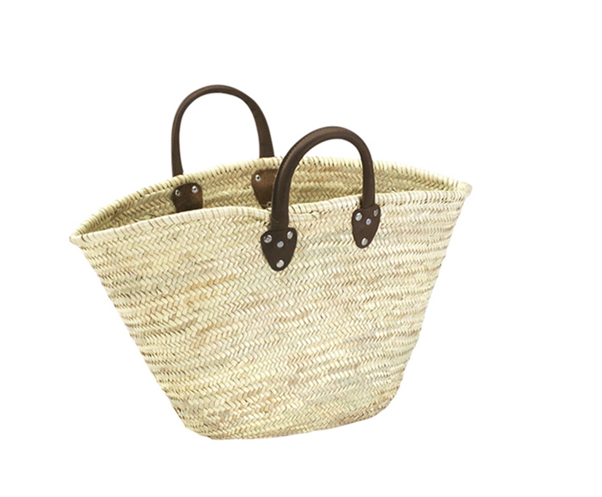 Source-Balance-Palmblatt-Tasche mit kurzem Lederriemen
