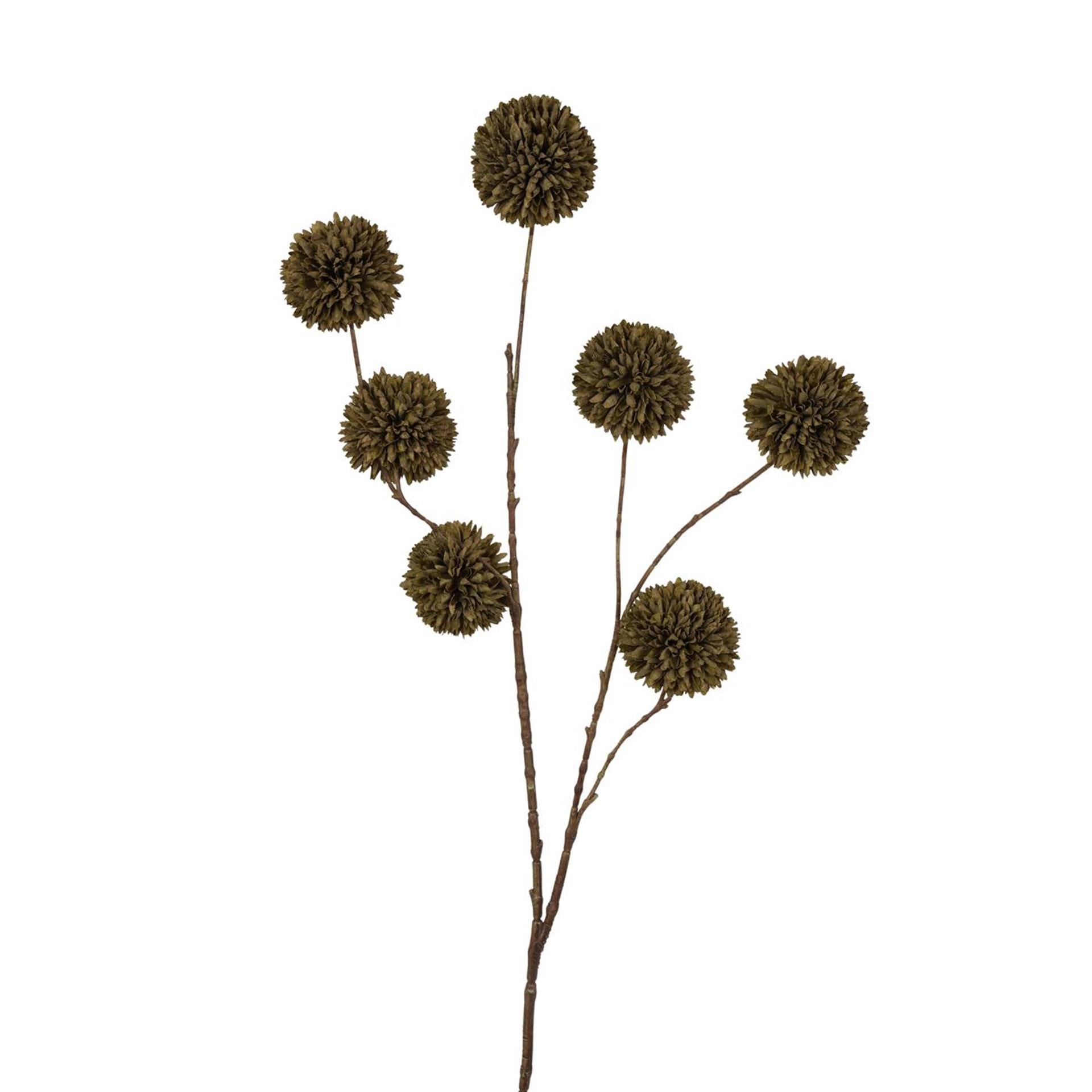 Künstlicher Blumenbommel aus der Roberts-Kollektion, 98 cm, Dunkelgrün