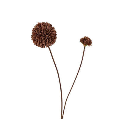 Künstlicher Blumenbommel aus der Roberts-Kollektion, 66 cm, dunkler Kaffee