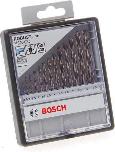 Bosch Robustline HSS-CO-Set 1,5–6,5 mm (13)