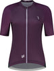 BBB Cycling Donnafit R – nachhaltiges Radsportshirt Damen Kurzarm – 15–25 °C – atmungsaktives MTB- und Radsportshirt – 3 Rückentaschen – Lila
