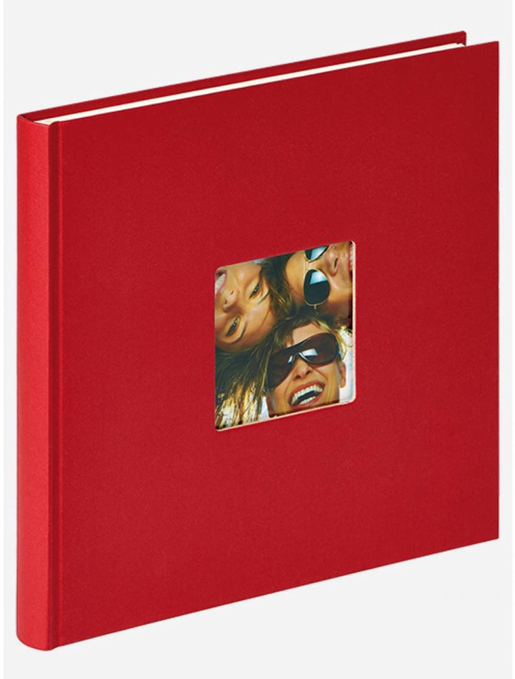 Walther fa-205-r fun - Designalbum - Größe 26 x 25 cm - rot