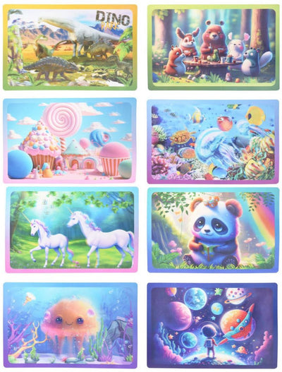 Holographic Place Mats, 16st.