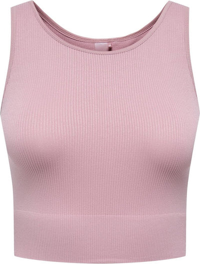 Spielen Sie nur Onpjaia Life Un SL Seam Short Top Noos Damen Top – Lila