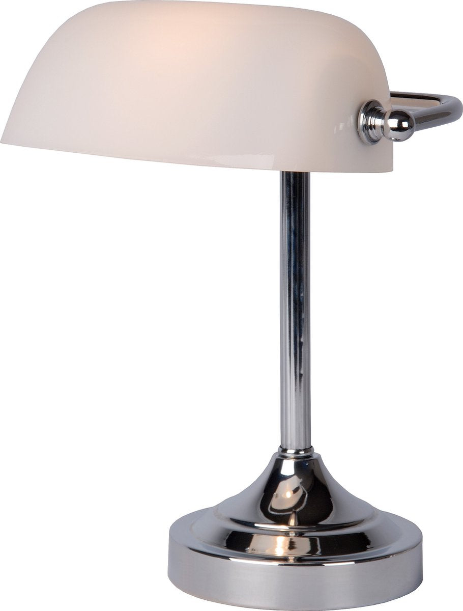 Lucide Banker - Schreibtischlampe - 1xe14 - Chrom
