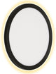 Telefunken - nizza - LED-Außenleuchte, 4000k, IP44, 15w, schwarz, Kunststoff, ø28 cm